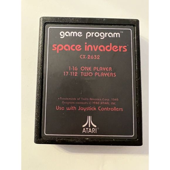 Atari Space Invaders Game Program Cartridge Video Games - Picture 1 of 1
